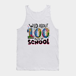 wild about 100 days of school Tank Top